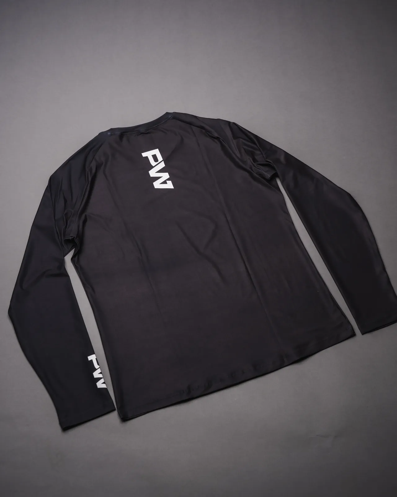 Running Long Sleeve Race, back view