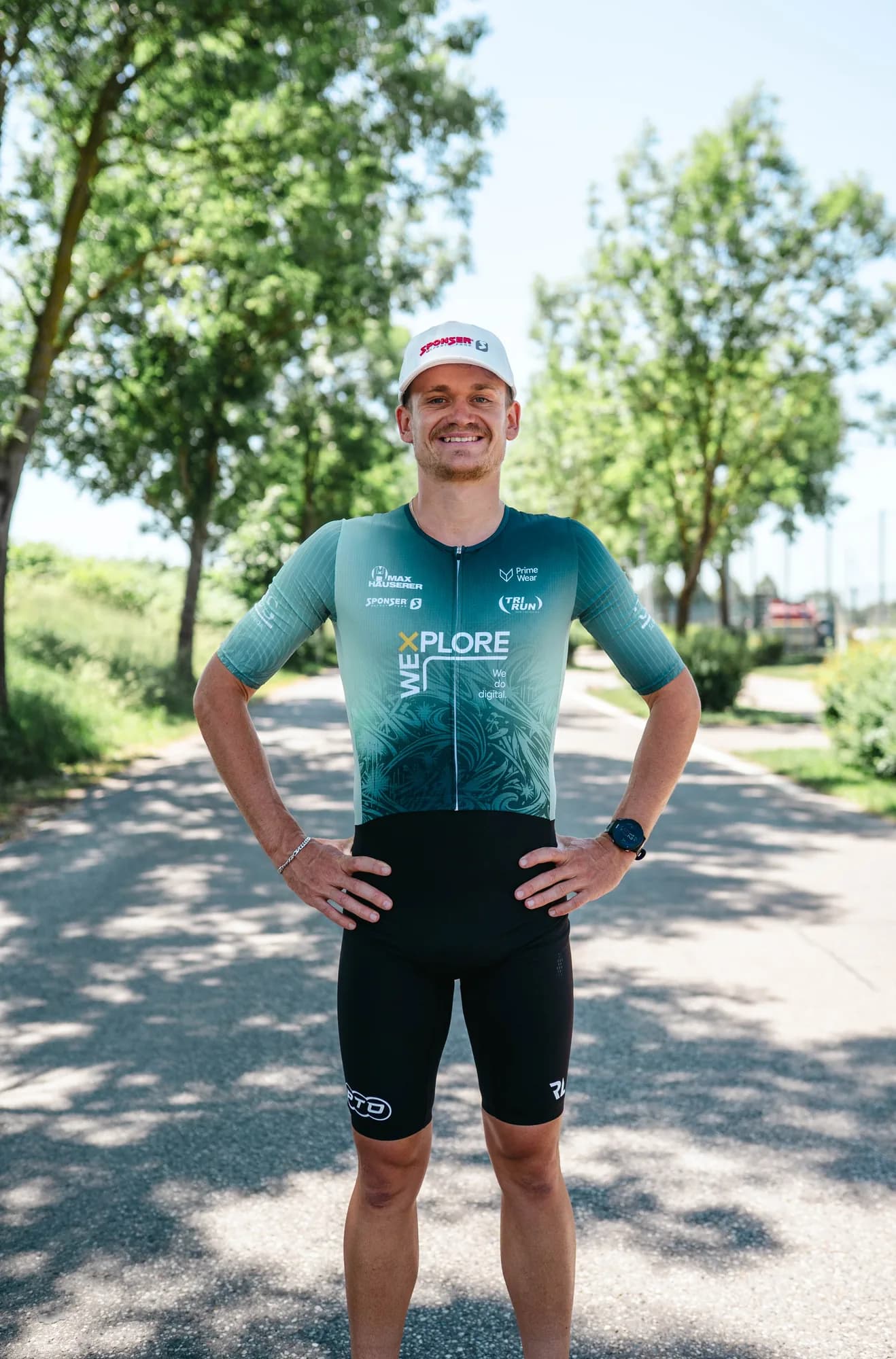 Rafael Lukatsch im Custom Triathlon Suit